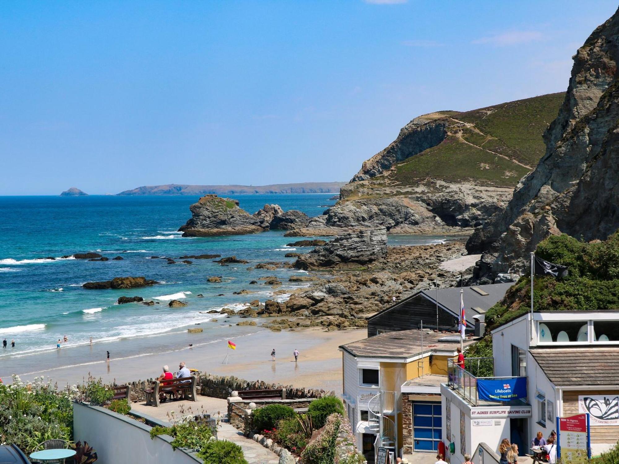 Ocean Blue Porthtowan Exterior foto